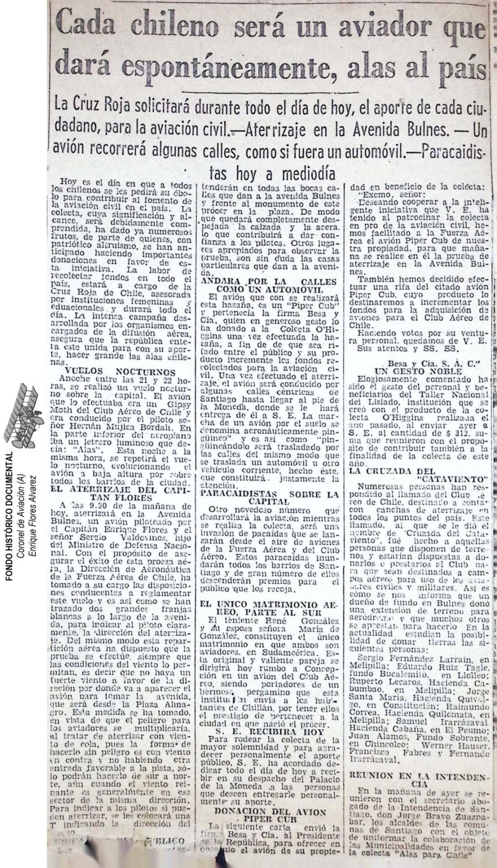 El Mercurio — 20 de agosto de 1941